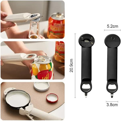Multifunctional Telescopic Cap Opener - Adjustable Multifunctional Can Opener and Cap Holder for People with Weak Hands - Image 4