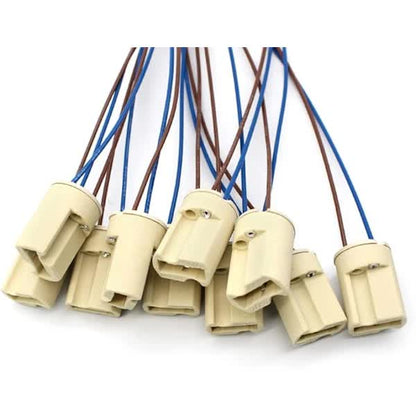 G9 Lamp Holder 10 pcs Ceramic Base Socket Light Bulb Holder - Image 2