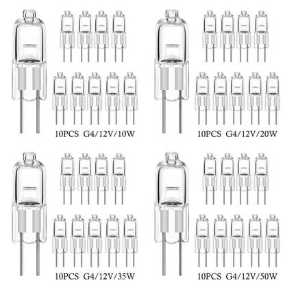10 pcs Halogen Bulbs Capsule Lamps Lamps Lights G4-12V-35W - Image 2
