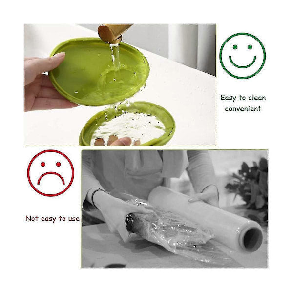 4pcs Reusable Food Storage Container Compatible with Avocado Tomato Saver Lemon Saver Container - Image 2