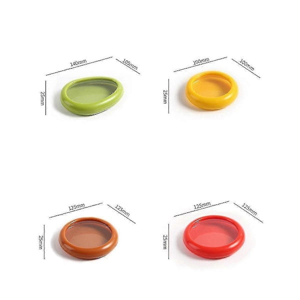4pcs Reusable Food Storage Container Compatible with Avocado Tomato Saver Lemon Saver Container - Image 4