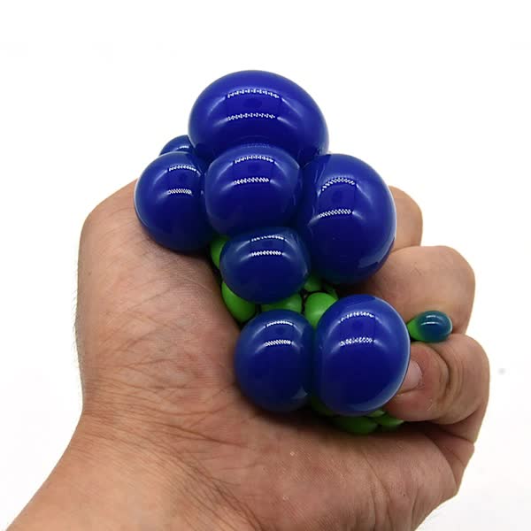 Stress Balls 4-Pack Mesh Textured for Adults Kids Therapy Squeeze - Image 3