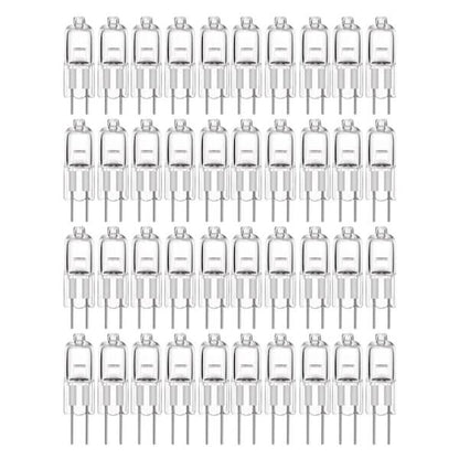 G4 Halogen Bulbs 20-Pack 10W 12V Warm White