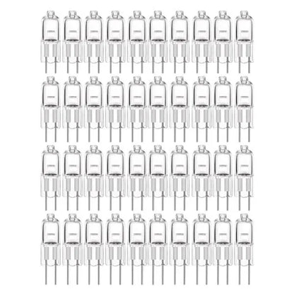 G4 Halogen Bulbs 20-Pack 10W 12V Warm White