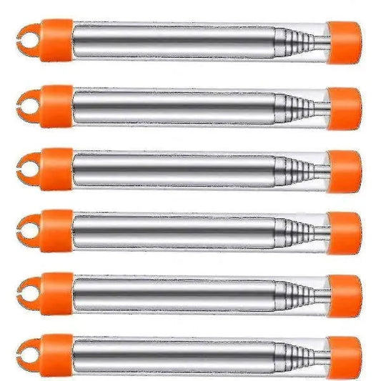 Collapsible Outdoor Fire Bellows 6-Pack Stainless Steel