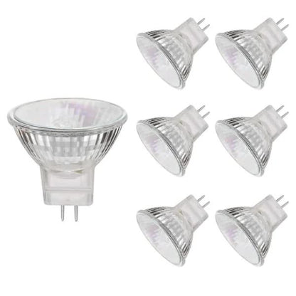 MR11 Halogen Lamp 20W 12V High CRI 6-Pack
