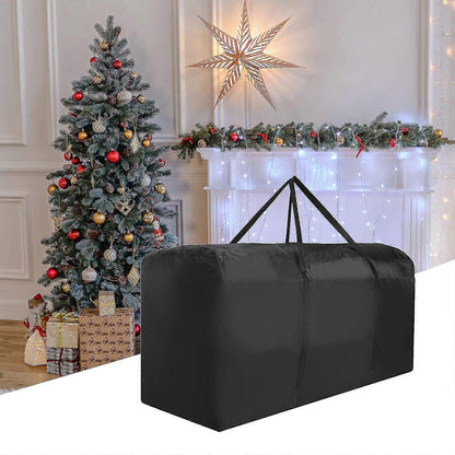 Christmas Tree Storage Bag Large 122x39x55cm Heavy Duty Waterproof Oxford Cloth with Handle - Image 2