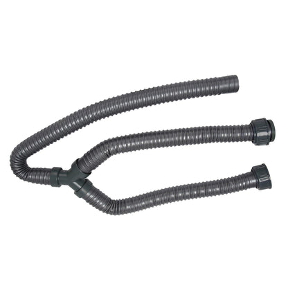 Washing Machine PVC Y-Shaped Drain Hose 1m Pipe Connector - Image 5