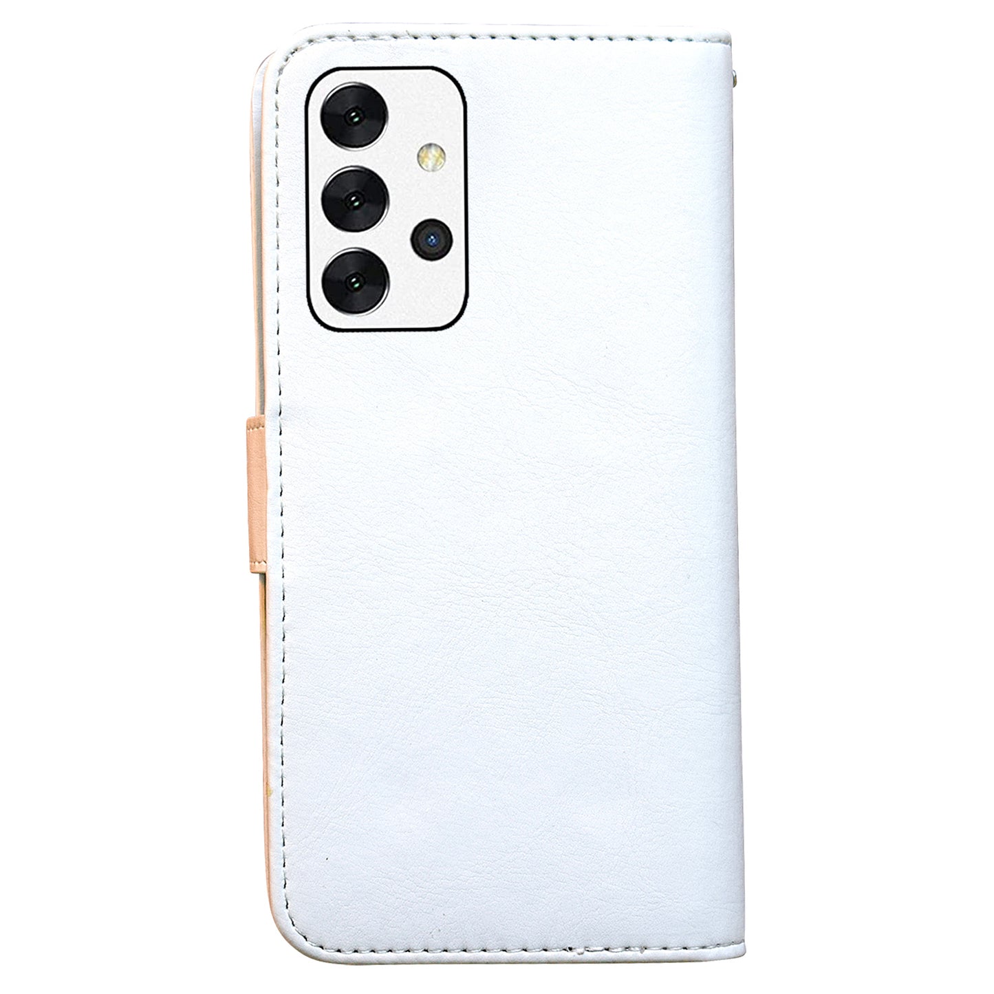 Compatible with Samsung Galaxy A32 5G Leather Case Black Protective Cover - Image 6