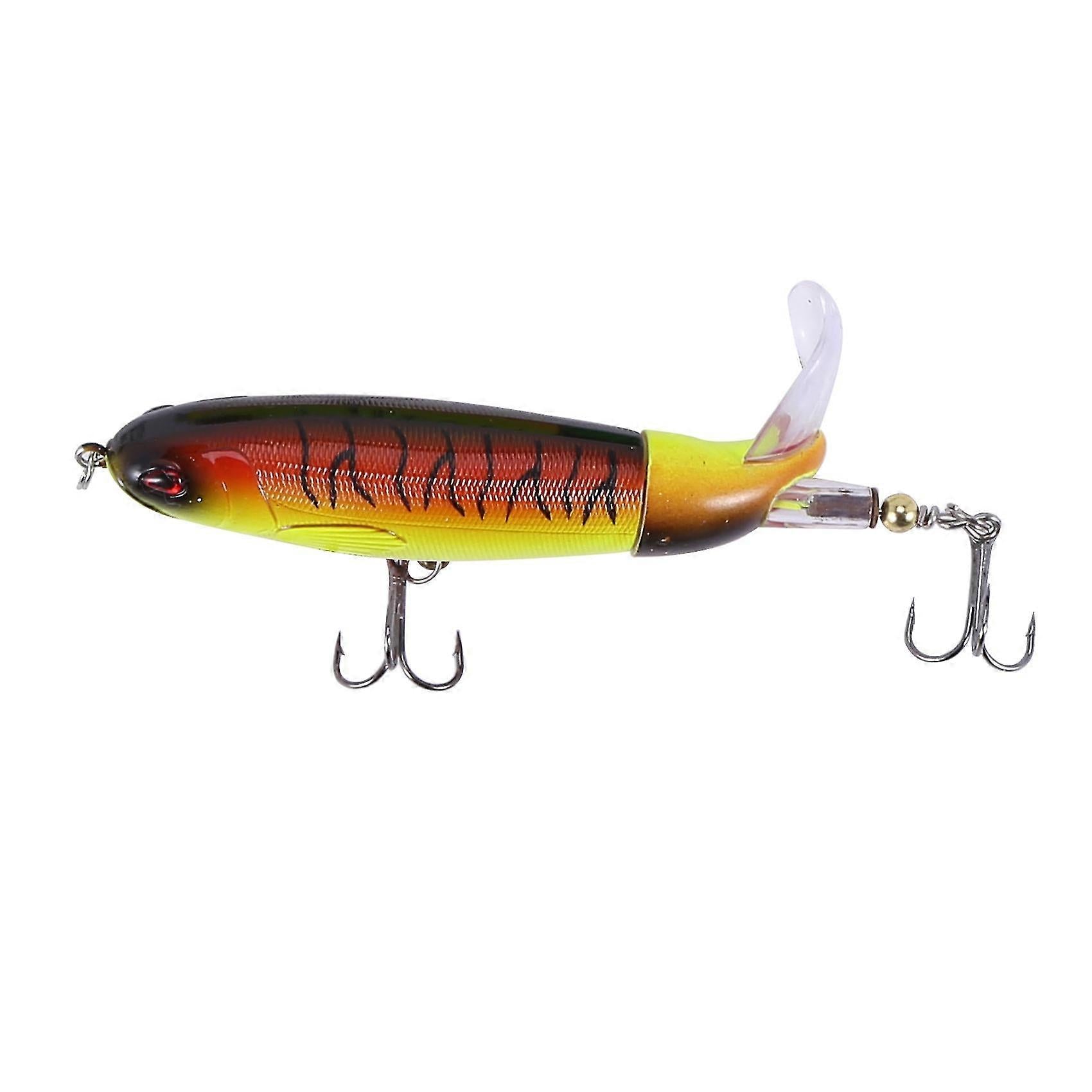 8pcs Whopper Plopper 11cm 15g Floating Popper Fishing Lure Hard Bait Wobbler Rotating - Image 2