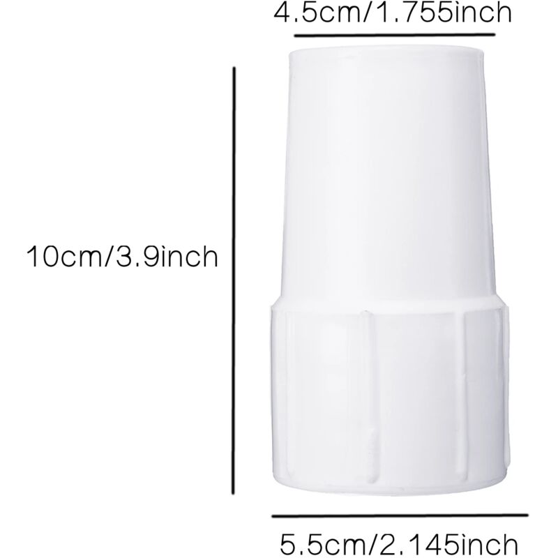 Pool Vacuum Hose Cuff Connector Adapter 1.5 Inch 2pcs Compatible with Vacuum Cleaner Hose - Image 2
