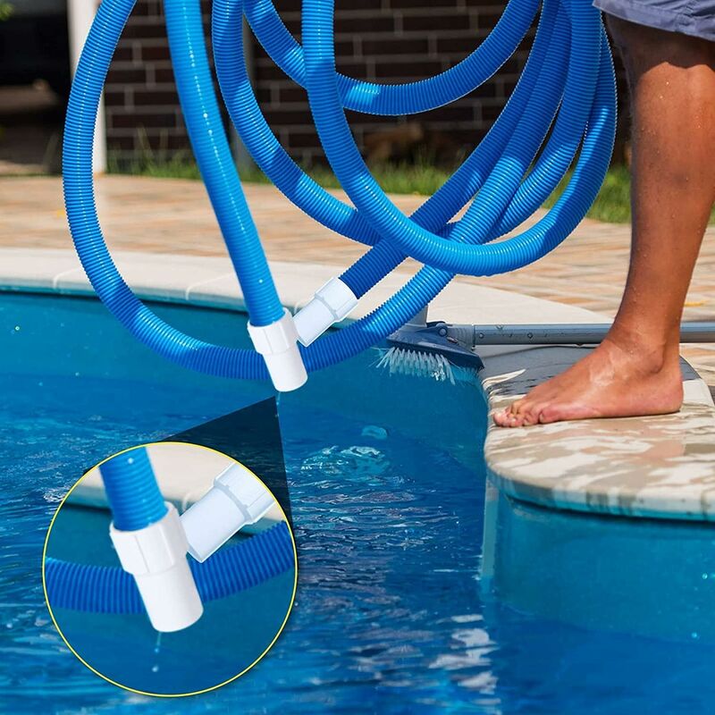 Pool Vacuum Hose Cuff Connector Adapter 1.5 Inch 2pcs Compatible with Vacuum Cleaner Hose - Image 4