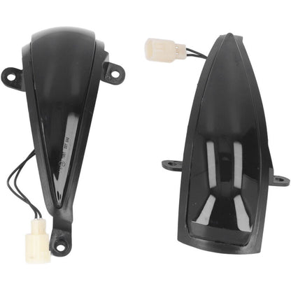 2x Dynamic LED Turn Signal Lights Yellow Mirror Mounted For Civic 8th (2005-2011) by DEBUNS - Image 2