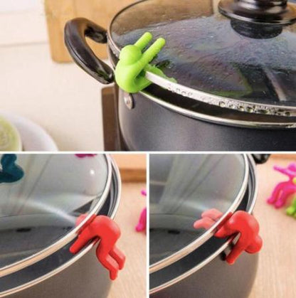 2pcs Boil-Over Protection Guys - Avoid Boiling Black - Image 2