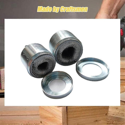 2-Pack Copper Pipe Cleaning Brush, Full-Metal HVAC Pipe Cleaning Brush for Drill Power 1/4in Shaft - Image 5