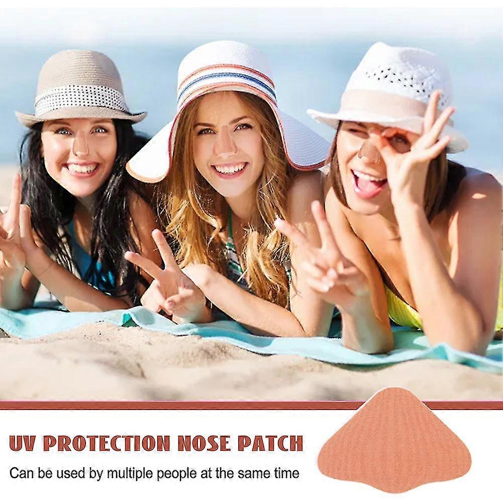 UV Protection Sport Sunscreen Nose Patch 24 pcs Skin-friendly Outdoor Sun Nose Sticker - Image 5