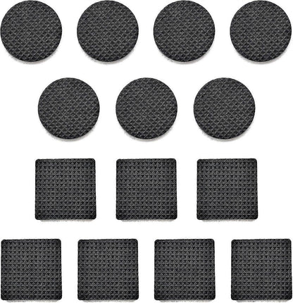 Non-Slip Rubber Pads 60 Pieces Self-Adhesive Furniture Protectors for Wooden Floors Tables Chairs Bed Legs - Image 2