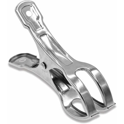 Heavy Duty Stainless Steel Clothes Pegs, Large, 10-Pack, for Sunbeds and Pool Covers