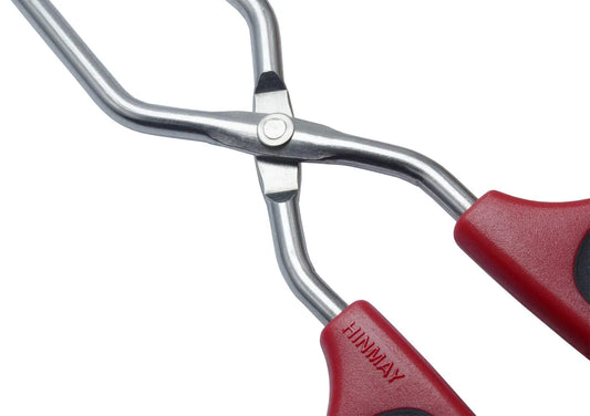 PROFESSIONAL QUALITY DURABLE STAINLESS STEEL Extra Long Scissor Tongs Stainless Steel Barbecue Grill Tongs 33cm - Image 5