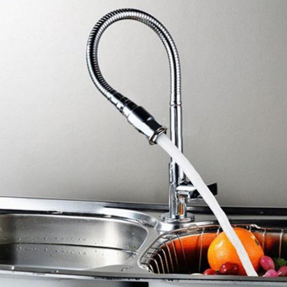 Outdoor Faucet - 360° Kitchen Mixer Flexible Neck Laundry Room Faucet Bar Garden Outdoor Faucet - Image 3
