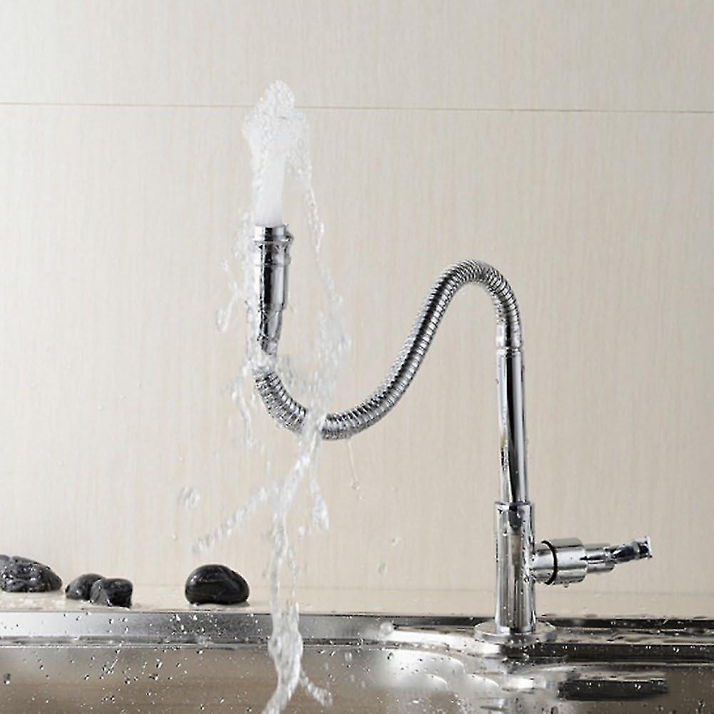 Outdoor Faucet - 360° Kitchen Mixer Flexible Neck Laundry Room Faucet Bar Garden Outdoor Faucet - Image 4