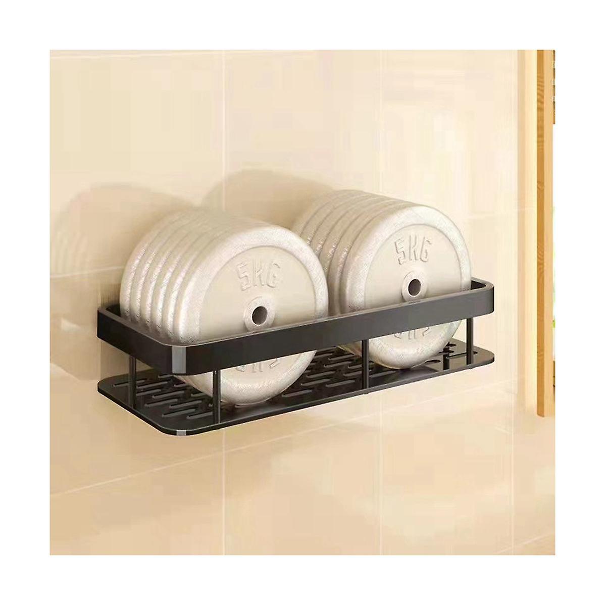2pcs Wall Mount Corner Shelf for Bathroom Compatible with Braun Shower Storage Bracket Toilet Makeup Organization - Image 4