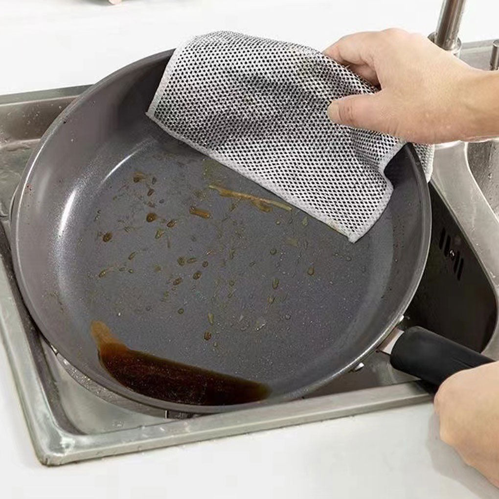 15-pack comfortable and effective wire dishcloths - Image 5