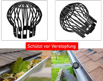 4x Leaf guards Downspout guards Downspout guards Rain gutter guards Downspout guards Downspout guards Drainage screens - Image 4