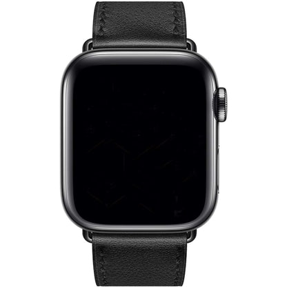Compatible with Apple Watch Strap 38mm 40mm 41mm Leather Black Brown - Image 4