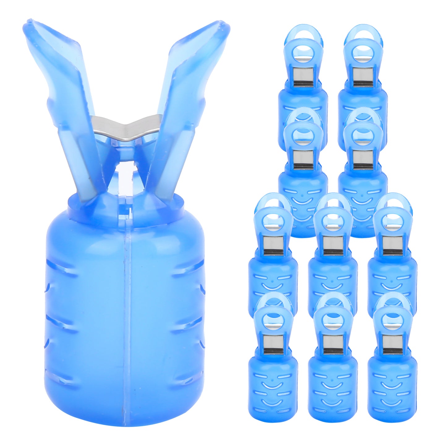 1 pair of wide pedals with non-slip surface and repair function, blue - Image 8