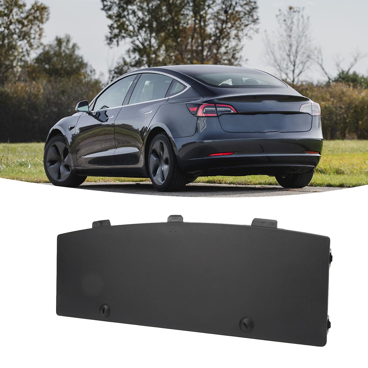 Tesla Model 3 Rear Bumper Towbar Cover 1135412 00 - Replacement Towbar Hole Cover (2017-2020) - Image 4