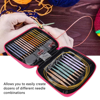 13 pairs of interchangeable needles, circular needles with 2.75 mm–10 mm - Image 3