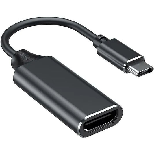 4K HDMI to USB C Adapter with Audio Video Output MacBook iPad Pro Samsung Huawei Compatible with Mate 20 Black