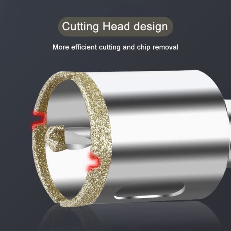 Diamond Hole Saw 100mm with Centering Drill Tile Cutter - Image 4