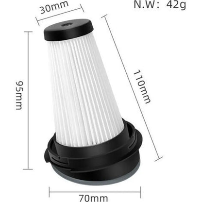 Rowenta X-Pert 3.60 RH72xxx Vacuum Cleaner Replacement Filter 4-Pack Compatible with X-Pert 160 ZR005202 - Image 2
