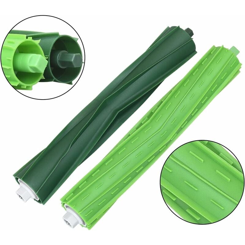 Compatible with iRobot Roomba E5 E6 i7 i8 i6 i4 Multi-Surface Rubber Brushes Vacuum Cleaner Accessories - Image 2