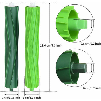 Compatible with iRobot Roomba E5 E6 i7 i8 i6 i4 Multi-Surface Rubber Brushes Vacuum Cleaner Accessories - Image 4