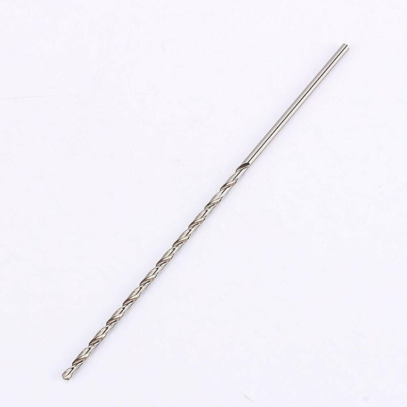 Extra long twist drill, HSS twist drill length 160 mm Drilling tool for wood, metal and steel Twist drill 3 mm - Image 2