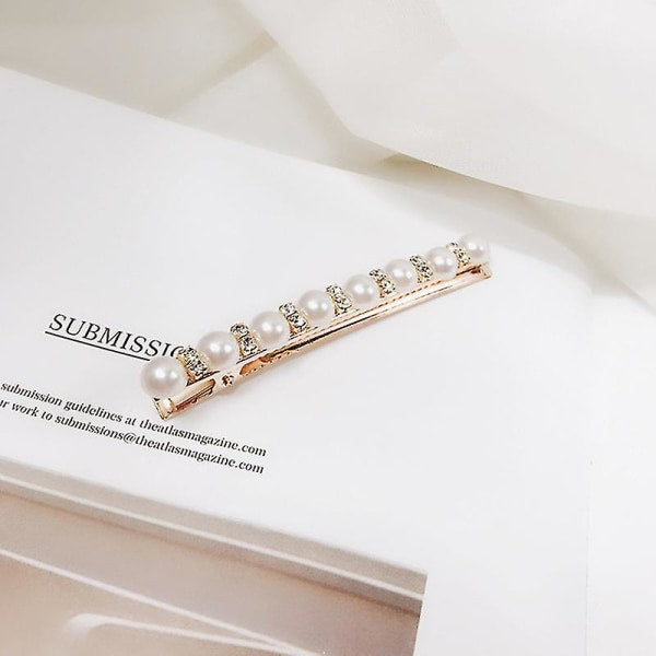 3pcs Pearl Studded Hair Clips Vintage Hair Clips Rhinestone Hair Clip Elegant Headpiece Creative Headpiece - Image 3