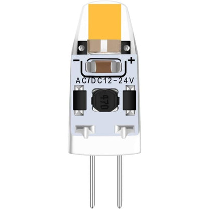 G4 LED Bulbs Warm White 3000K Dimmable 2W 12V-24V AC/DC 10-pack Replacement Compatible with Halogen Bulbs - Image 2