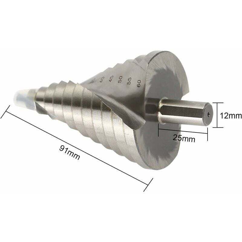 HSS Twist Drill Set 6-60mm for Metal Wood Plastic - Image 4