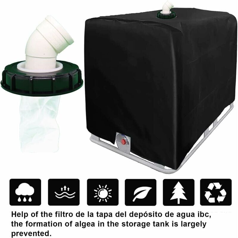 IBC Tank Water Filter 165mm Washable Nylon, Compatible with IBC Tank Accessories, 1000L - Image 4