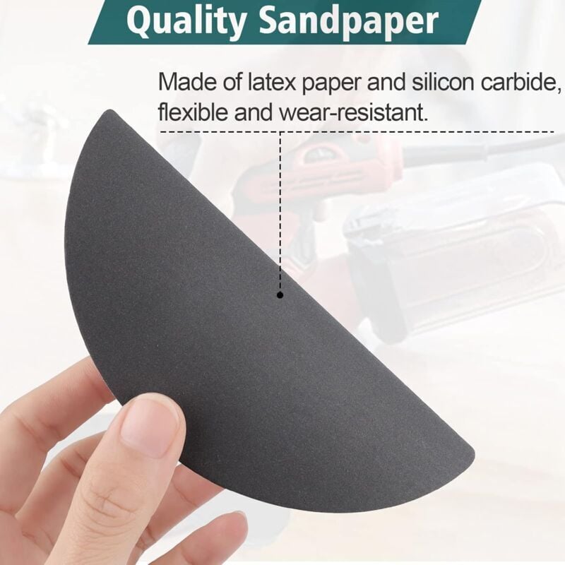 Wet Dry Sanding Discs 50mm 24-Piece 600-5000 Grit for Polishing Metal Wood - Image 2