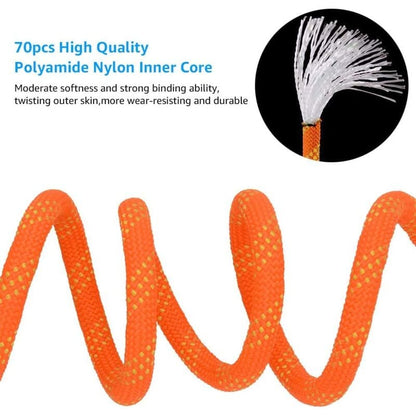 10mm Nylon Braided Safety Rope 10M for Hiking Climbing Rescue Anti-tear - Image 2