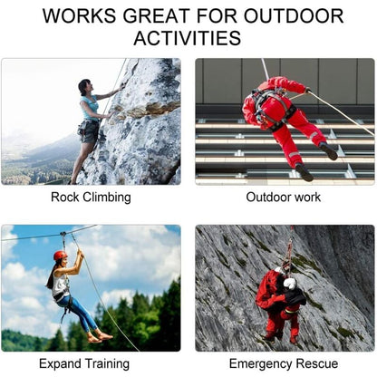 10mm Nylon Braided Safety Rope 10M for Hiking Climbing Rescue Anti-tear - Image 4