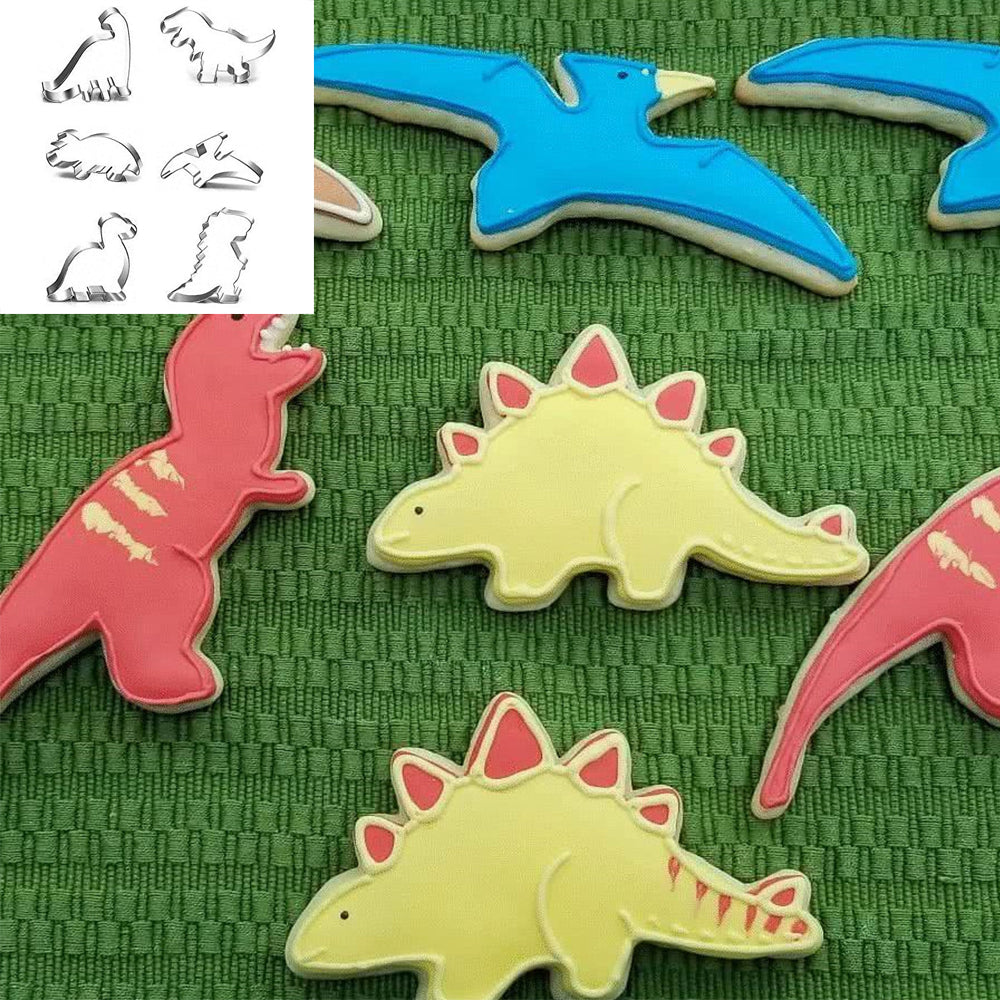 Dinosaur Cake Mold for Kids Baking with Fondant - Image 4
