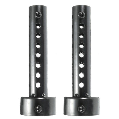 2x Universal Motorcycle Exhaust Pipe Silencer Db Killer 48mm Black