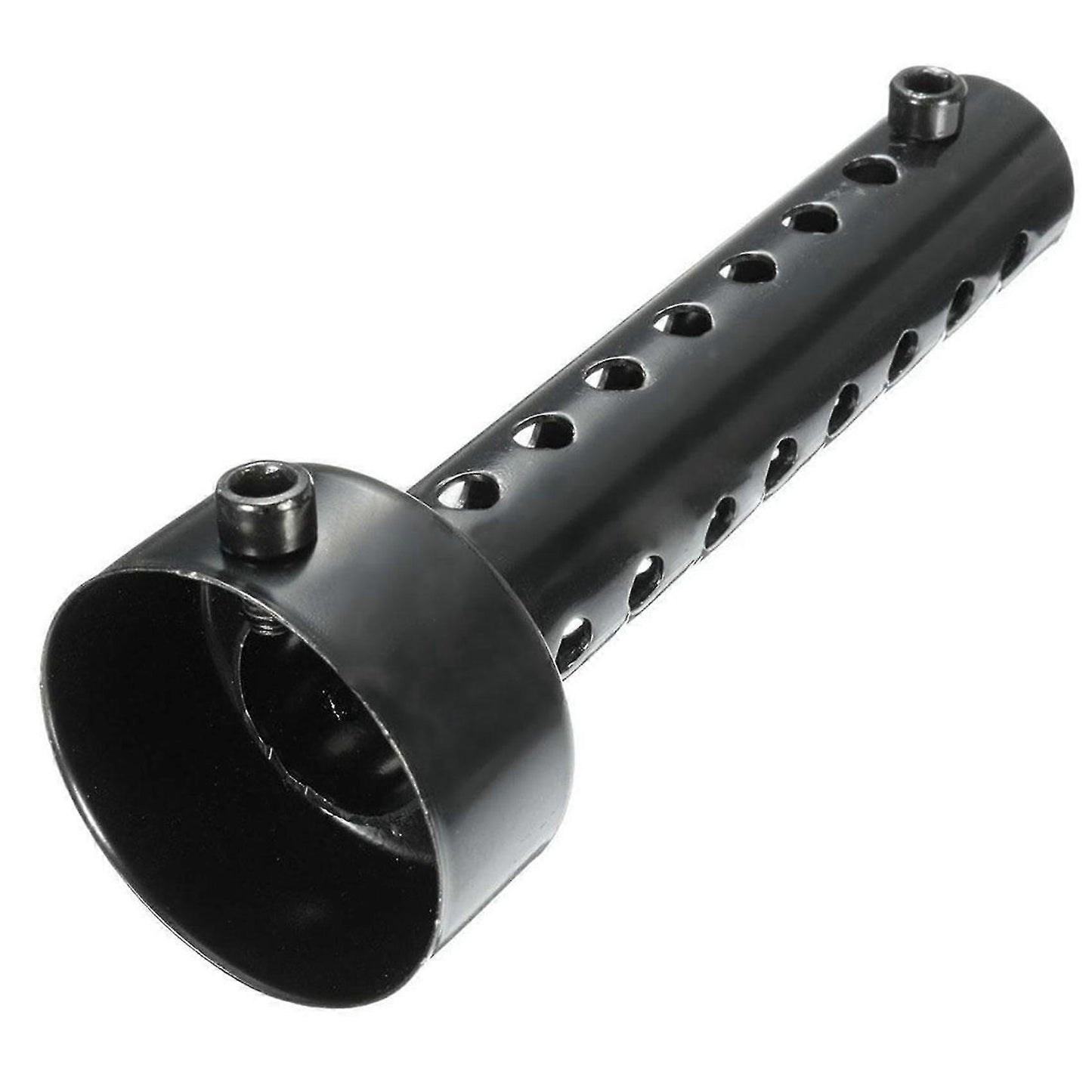 2x Universal Motorcycle Exhaust Pipe Silencer Db Killer 48mm Black - Image 2