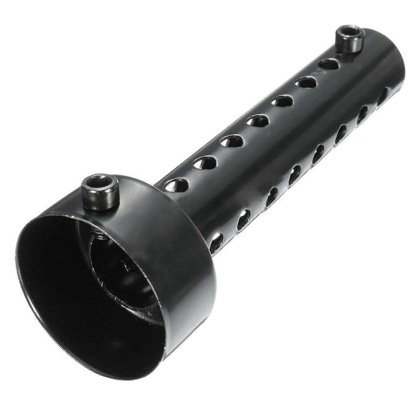 2x Universal Motorcycle Exhaust Pipe Silencer Db Killer 48mm Black - Image 2