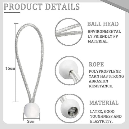 Rubber Straps with Buckle 50 Pack for Tents Marquees Banners Tarpaulins - Image 4